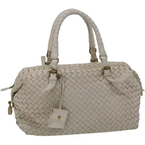 Pre-owned Leather Intrecciato Bag , female, Sizes: ONE SIZE - Bottega Veneta Vintage - Modalova