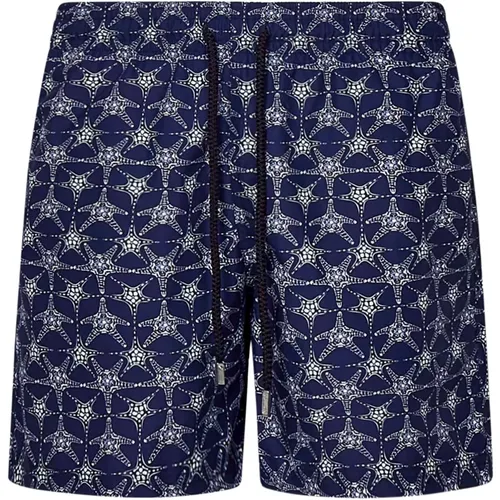 Blauer Badeanzug mit Starfish-Print Ss24 , Herren, Größe: M - Vilebrequin - Modalova