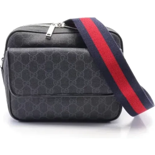 Pre-owned Canvas crossbody-bags , male, Sizes: ONE SIZE - Gucci Vintage - Modalova