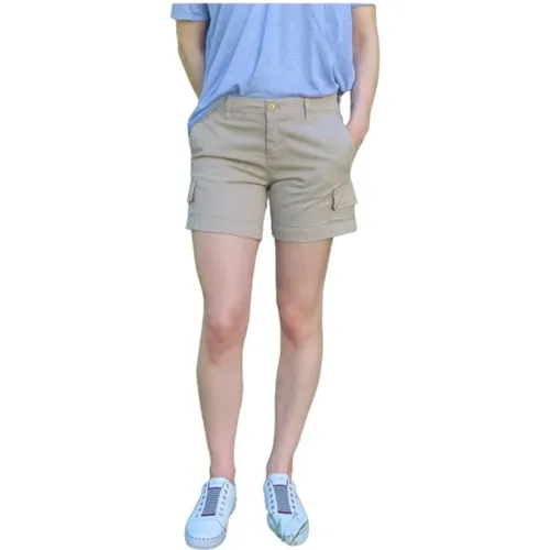 Studded Cargo Shorts , female, Sizes: XS, 2XS, S - Mason's - Modalova