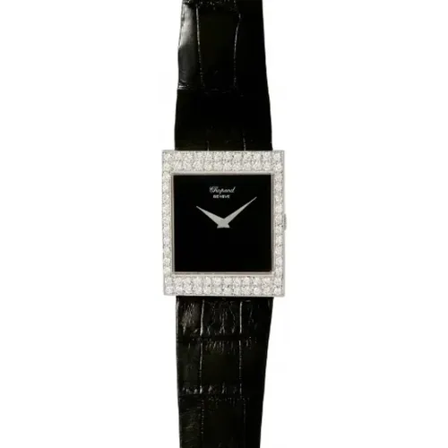 Pre-owned Leather watches , female, Sizes: ONE SIZE - Chopard Pre-owned - Modalova