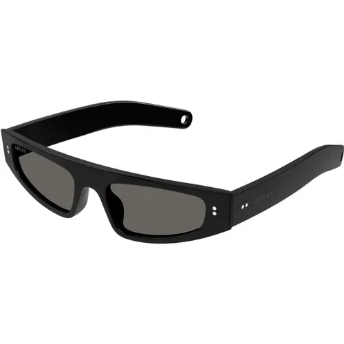 Grey Sunglasses , female, Sizes: 51 MM - Gucci - Modalova