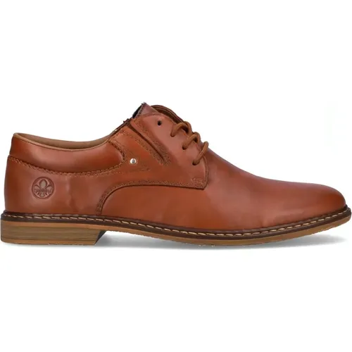 Leather Business Shoes , male, Sizes: 8 UK, 9 UK, 10 UK, 11 UK - Rieker - Modalova