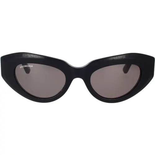 Vintage-inspired Cat-eye Sunglasses with Exclusive Design , female, Sizes: 52 MM - Balenciaga - Modalova