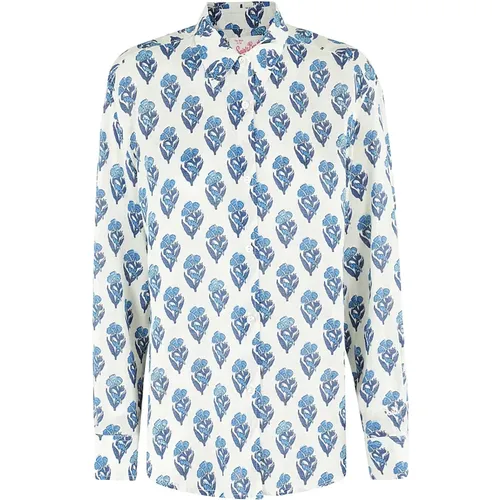 Lässiges Baumwollhemd für Männer , Damen, Größe: L - MC2 Saint Barth - Modalova