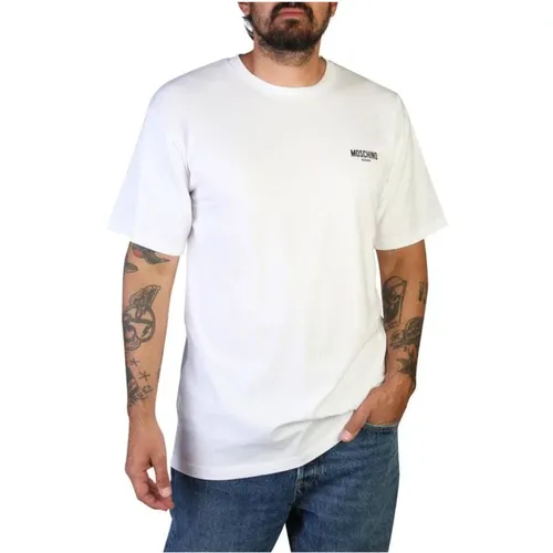 Modisches und vielseitiges Herren T-Shirt , Herren, Größe: XL - Moschino - Modalova