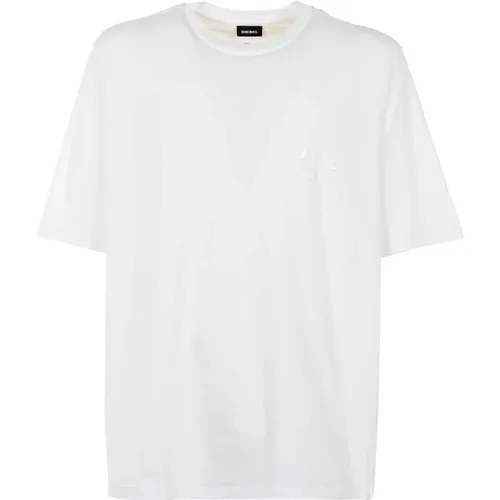 Herren Tee Stylisches T-Shirt , Herren, Größe: L - Diesel - Modalova