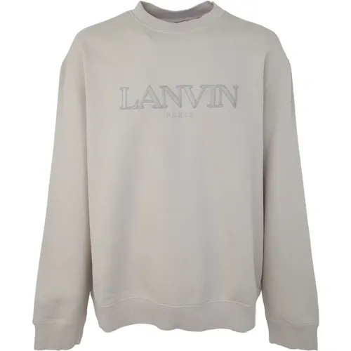 Klassischer Paris Bestickter Sweatshirt , Herren, Größe: L - Lanvin - Modalova