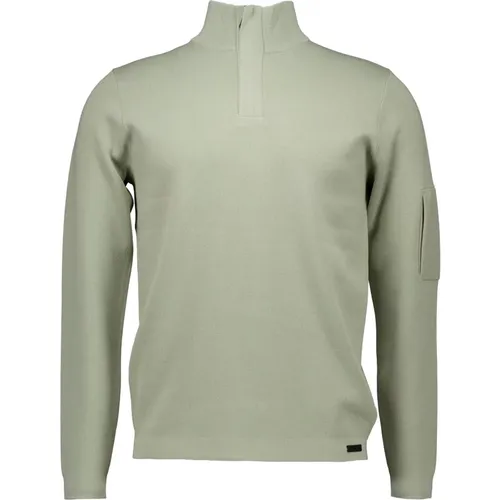 Turtle Zip Pullover Grün Genti - Genti - Modalova