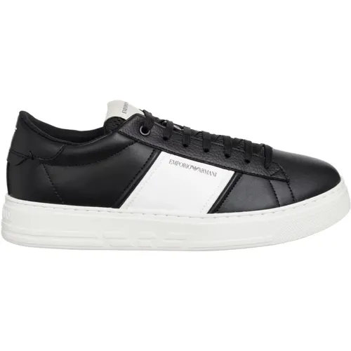 Sneakers , male, Sizes: 6 UK, 7 UK, 9 UK, 10 UK, 8 UK - Emporio Armani - Modalova