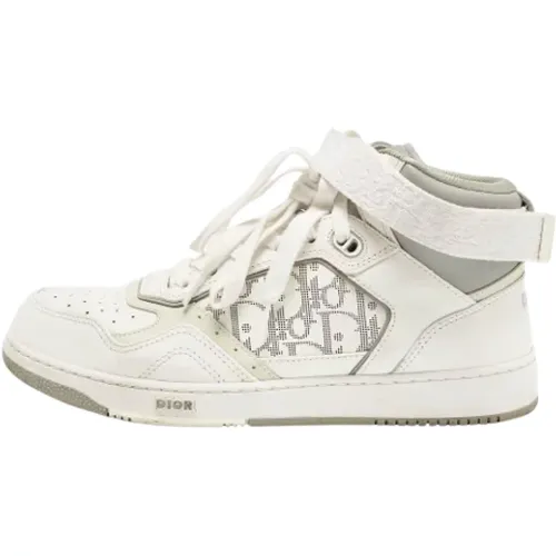 Pre-owned Leather sneakers , male, Sizes: 8 UK - Dior Vintage - Modalova