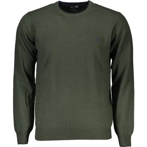 Grüner Herrenpullover V-Ausschnitt , Herren, Größe: 2XL - Harmont & Blaine - Modalova