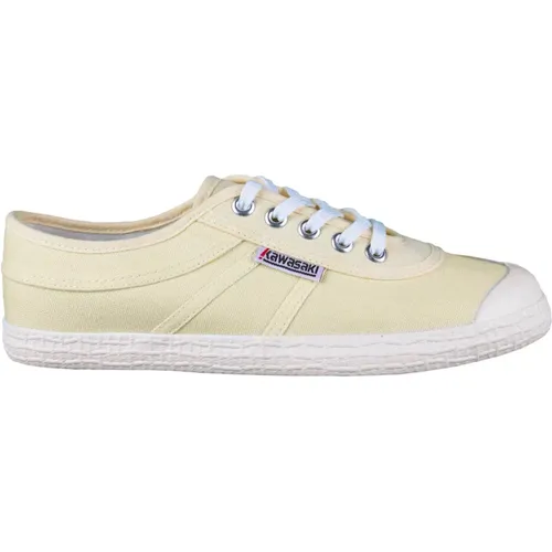 Original Canvas Schuh Rosy Sand , Herren, Größe: 36 EU - Kawasaki - Modalova