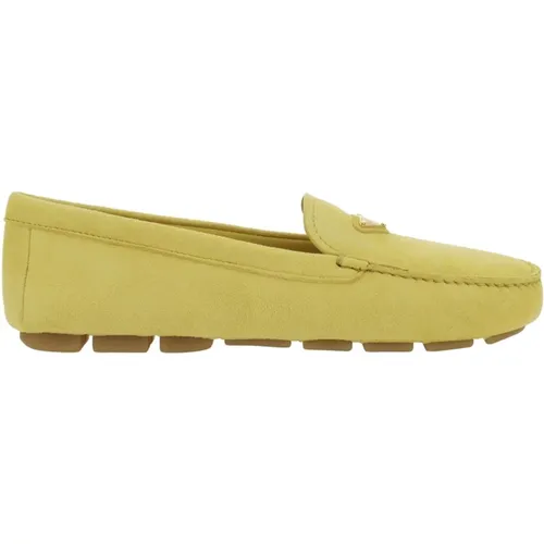 Gelbe Loafer Schuhe Ss22 Prada - Prada - Modalova