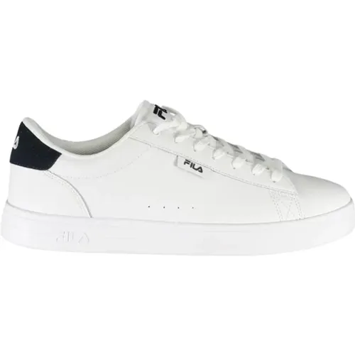 Embroidered Sneaker with Contrast Details , male, Sizes: 7 UK, 11 UK, 8 UK, 10 UK, 9 UK, 6 UK - Fila - Modalova