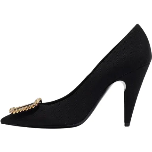 Pre-owned Canvas heels - Yves Saint Laurent Vintage - Modalova