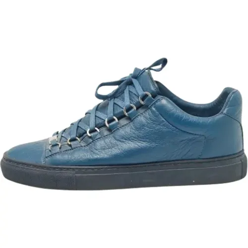 Pre-owned Leather sneakers , male, Sizes: 7 UK - Balenciaga Vintage - Modalova