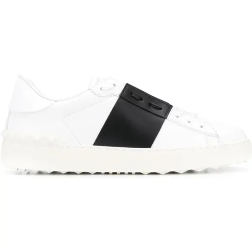 Weiß Schwarz Weiß Sneaker A01 , Damen, Größe: 40 EU - Valentino Garavani - Modalova
