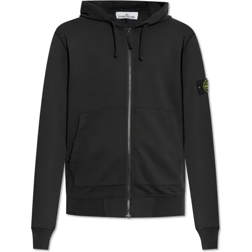 Sweatshirt with logo , male, Sizes: S - Stone Island - Modalova