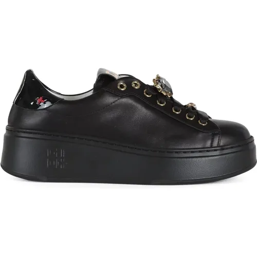 Leather Sneakers Pia258A , female, Sizes: 7 UK, 3 UK - Gio+ - Modalova