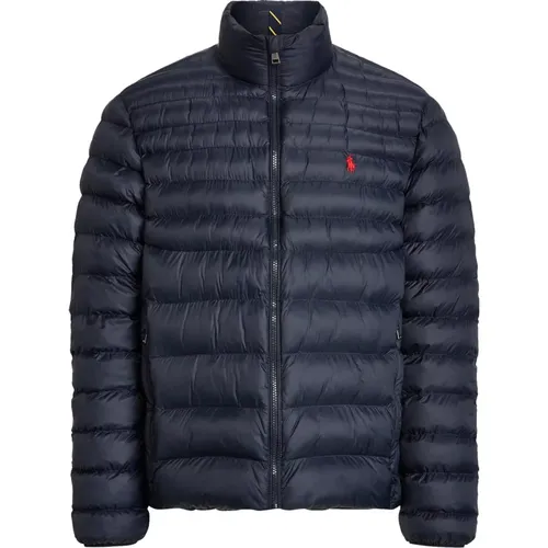 Blaue Ultraleichte Daunenjacke für Herren - Polo Ralph Lauren - Modalova