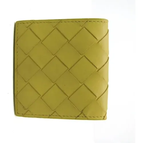 Pre-owned Leather wallets , female, Sizes: ONE SIZE - Bottega Veneta Vintage - Modalova