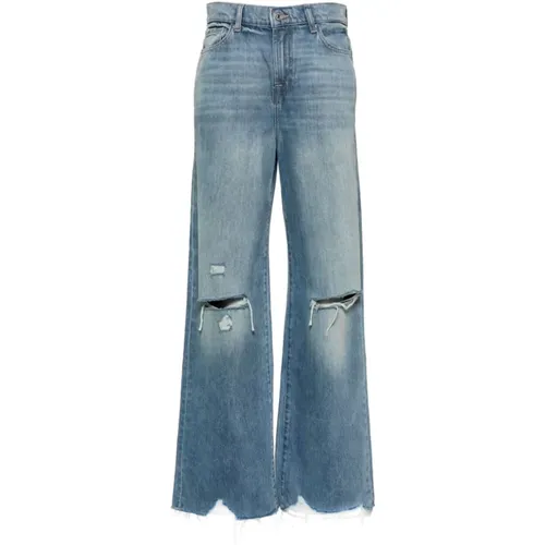 Blaue Jeans mit Scout Wanderlust , Damen, Größe: W26 - 7 For All Mankind - Modalova