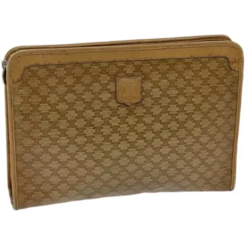 Pre-owned Canvas clutches , female, Sizes: ONE SIZE - Celine Vintage - Modalova