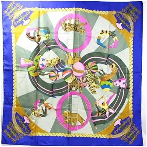 Pre-owned Silk scarves , female, Sizes: ONE SIZE - Hermès Vintage - Modalova