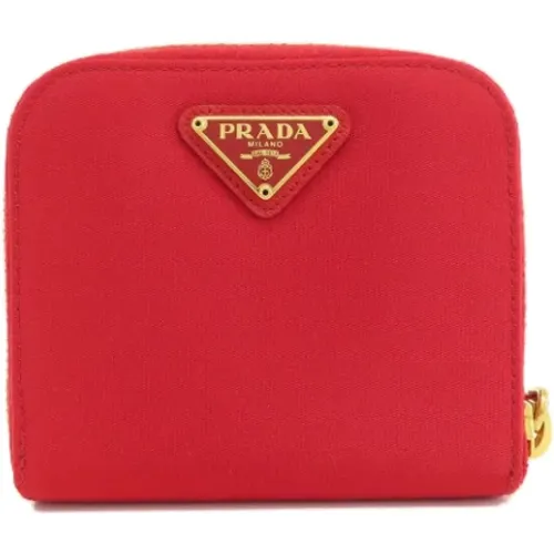 Pre-owned Silk wallets , female, Sizes: ONE SIZE - Prada Vintage - Modalova