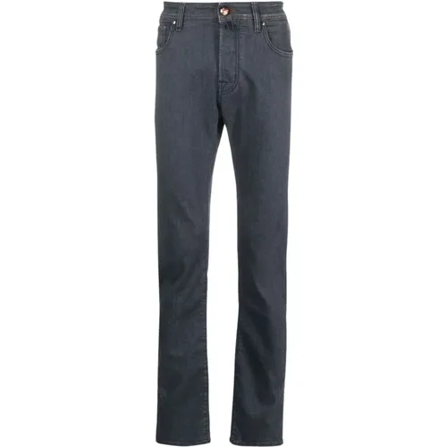 Slim-fit Bard Jeans , male, Sizes: W33, W40 - Jacob Cohën - Modalova