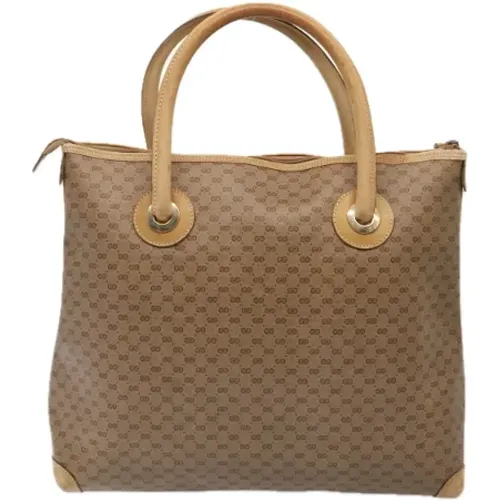 Pre-owned Canvas totes , female, Sizes: ONE SIZE - Gucci Vintage - Modalova