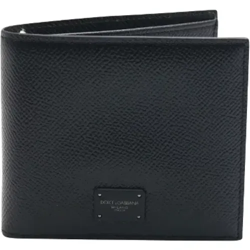 Pre-owned Leather wallets , unisex, Sizes: ONE SIZE - Dolce & Gabbana Pre-owned - Modalova