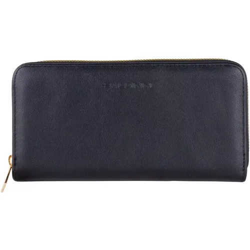 Elegant Leather Zip Wallet , female, Sizes: ONE SIZE - Baldinini - Modalova