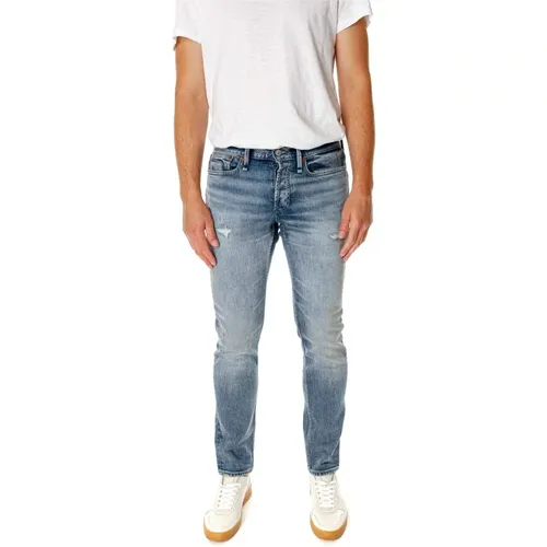 Slim Fit Mid Waist Jeans , Herren, Größe: W30 L30 - Denham - Modalova