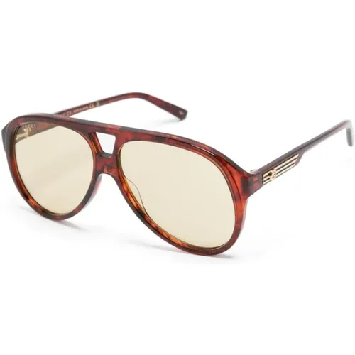 Gg1286S 002 Sonnenbrille,Schwarze Sonnenbrille mit Zubehör,Stylische Sonnenbrille Gg1286S - Gucci - Modalova