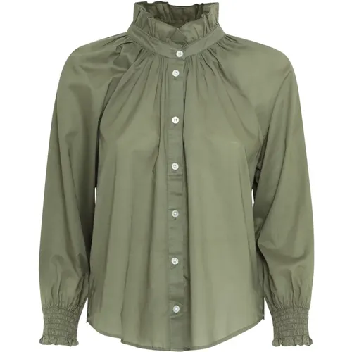 Bright Army Calisto Shirt , female, Sizes: XL, M, L - Veronica Beard - Modalova