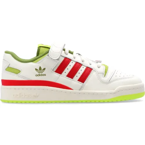 ‘Forum LOW X THE Grinch’ sneakers , male, Sizes: 11 UK, 8 UK, 10 1/2 UK, 10 UK, 9 1/2 UK - adidas Originals - Modalova