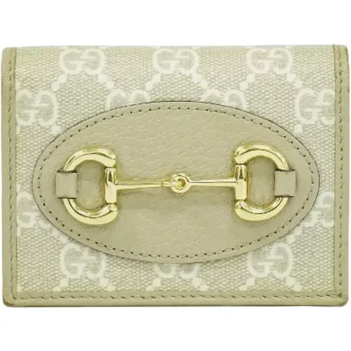 Pre-owned Canvas wallets , female, Sizes: ONE SIZE - Gucci Vintage - Modalova