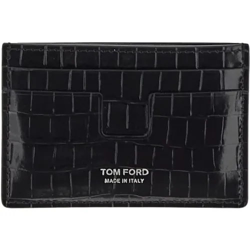 Lederkartenhalter Tom Ford - Tom Ford - Modalova