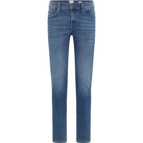 Slim-fit Jeans , male, Sizes: W30 L32, W33 L34, W33 L32, W31 L30, W34 L34, W32 L34, W30 L34, W32 L32, W36 L32, W32 L30, W34 L30, W38 L34, W36 L30, W29 - mustang - Modalova