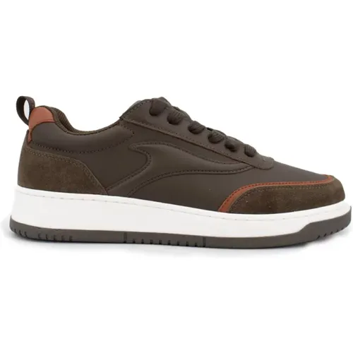 Lightweight Leather Sneaker with Iconic Design , male, Sizes: 8 UK, 9 UK, 11 UK, 10 UK - PAUL & SHARK - Modalova