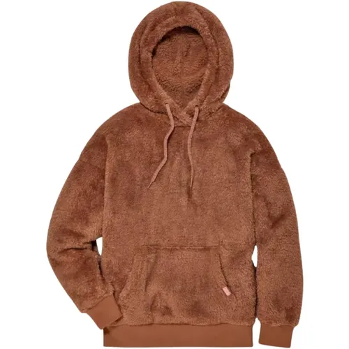 Brauner Sherpa Damen Sweatshirt Loyra , Damen, Größe: S - Ugg - Modalova