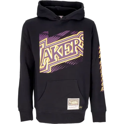 NBA Big Face 7.0 Hoodie , male, Sizes: M, XL, S - Mitchell & Ness - Modalova