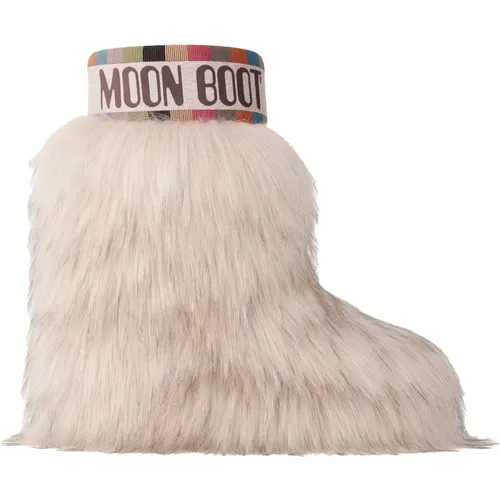 Yeti Stil Winterstiefel , Damen, Größe: 36 EU - moon boot - Modalova