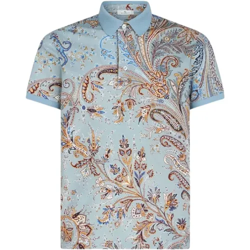 Stylish T-shirts and Polos , male, Sizes: S - ETRO - Modalova