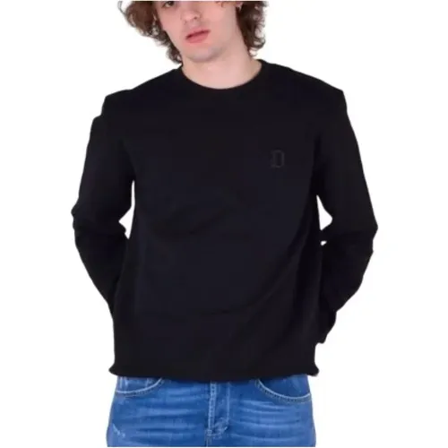 Crewneck Sweatshirt, Uf641 Kf0196 Fs6.890 , male, Sizes: XL, L - Dondup - Modalova
