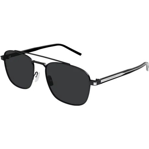 SL 665 001 Sunglasses , unisex, Sizes: 56 MM - Saint Laurent - Modalova