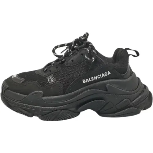 Pre-owned Mesh sneakers , female, Sizes: 2 UK - Balenciaga Vintage - Modalova