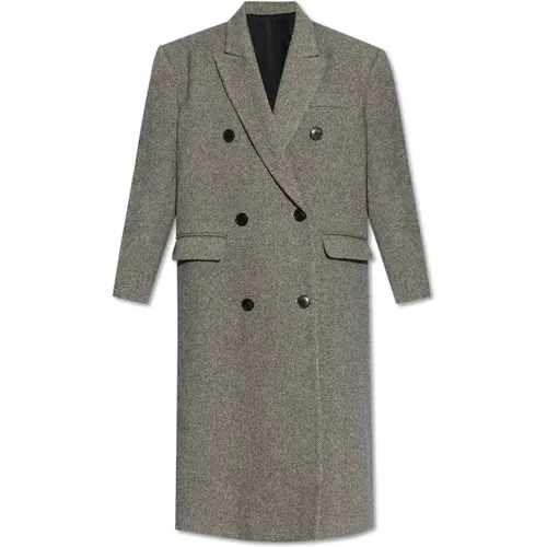 Wool coat `Lexana` , female, Sizes: XS, 2XS - Isabel Marant Étoile - Modalova